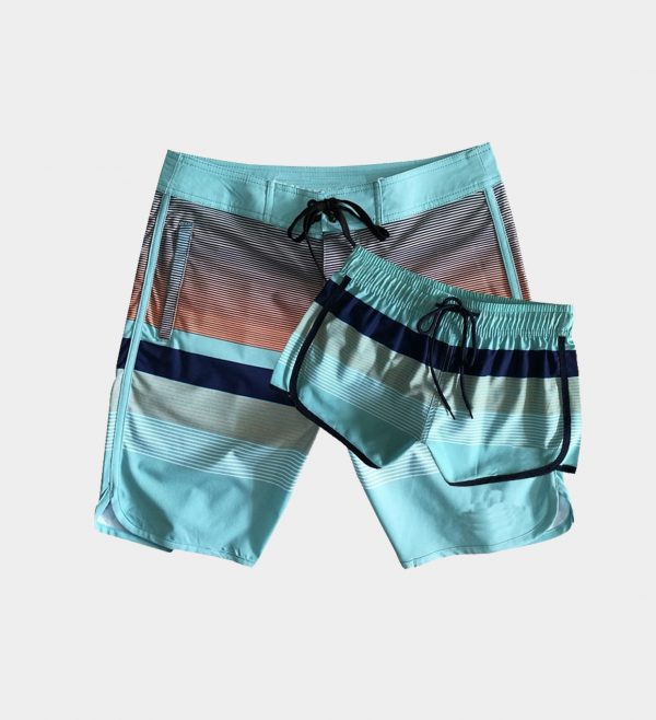 Custom Microfiber Mens Board Shorts Swim Trunk Wholesale sublimation print Surfing beach shorts